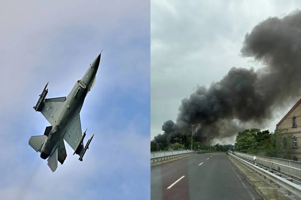 Almaniyadakı ABŞ aviabazasında hərbi təyyarə qəzaya uğradı