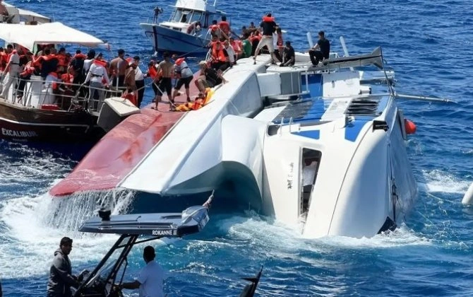 Şimali Kiprdə batan gəmi ilə bağlı 3 Azərbaycan vətəndaşı saxlanıldı - FOTO