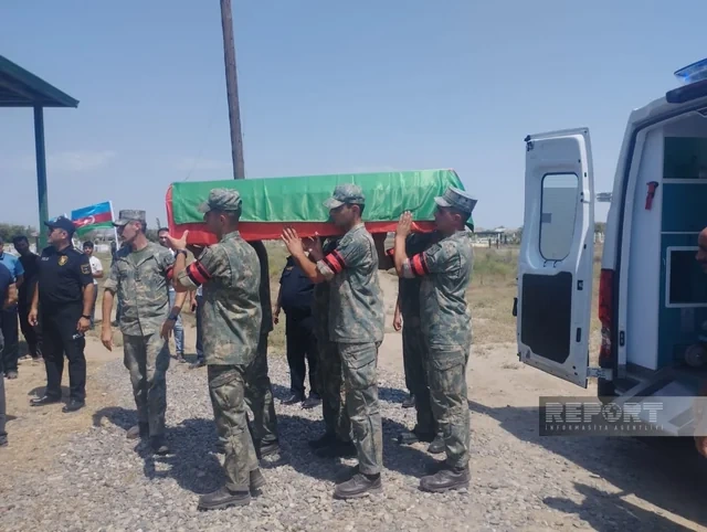 Neftçalada Birinci Qarabağ müharibəsinin itkin-şəhidi Sərdar İsmayılov dəfn edilib - FOTO