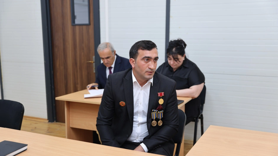 Kəmaləddin Heydərov Kəlbəcərdə vətəndaşları qəbul edib - FOTO