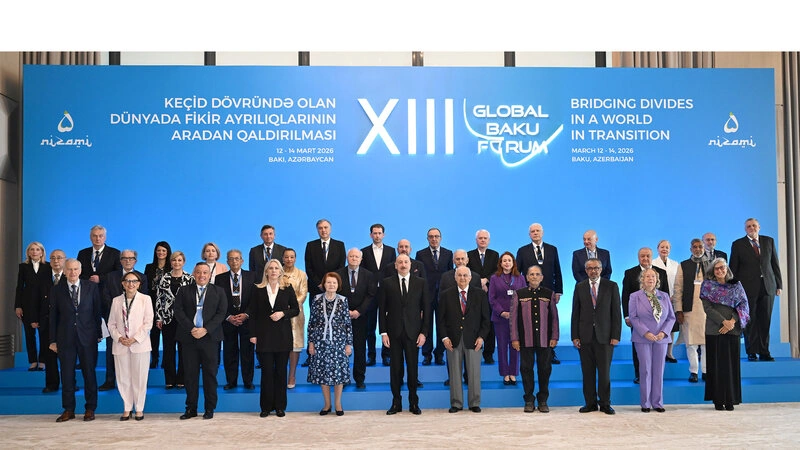İlham Əliyev XIII Qlobal Bakı Forumunun açılış mərasimində çıxış edib - YENİLƏNİB + FOTO