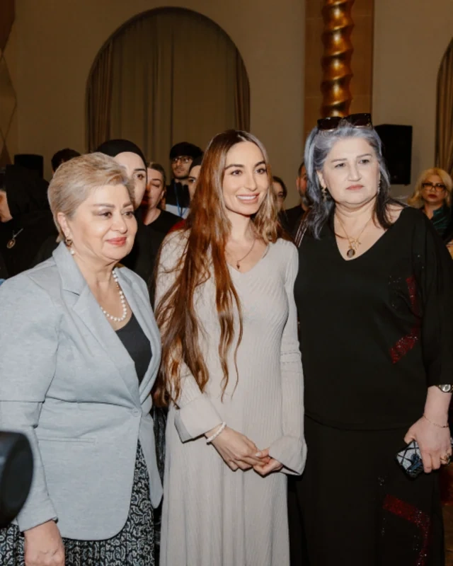 Arzu Əliyeva "Qaranlıqdan sonra" adlı tədbirdə iştirak edib - FOTO