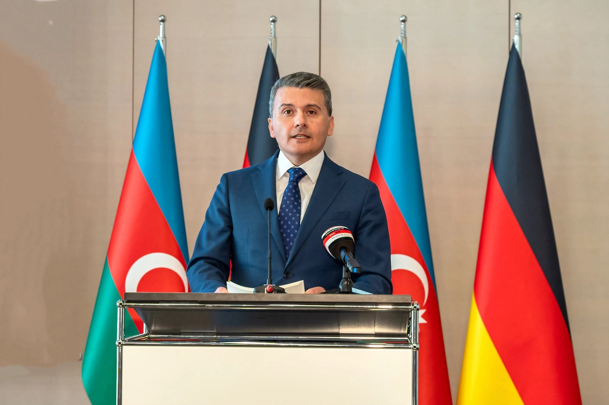 Azərbaycan Silahlı Qüvvələrinin yaradılmasının 108-ci ildönümü Berlində qeyd olundu - FOTO