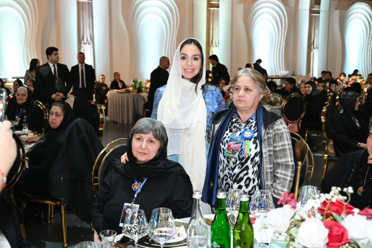 Şəhid analarının iştirakı ilə iftar süfrəsi təşkil olunub - FOTO