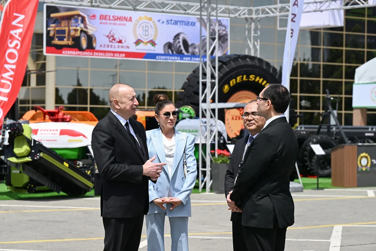 İlham Əliyev 19-cu "Caspian Agro Week" və 31-ci "InterFood Azerbaijan" sərgiləri ilə tanış olub - FOTO - YENİLƏNİB