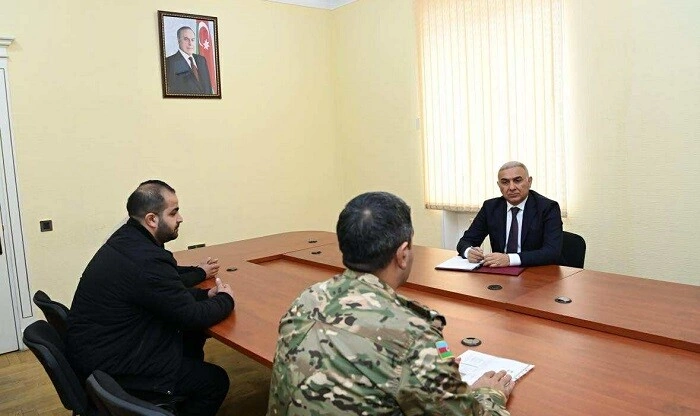 Vüqar Əhmədov Qobustanda vətəndaşlarla görüşdü - FOTO