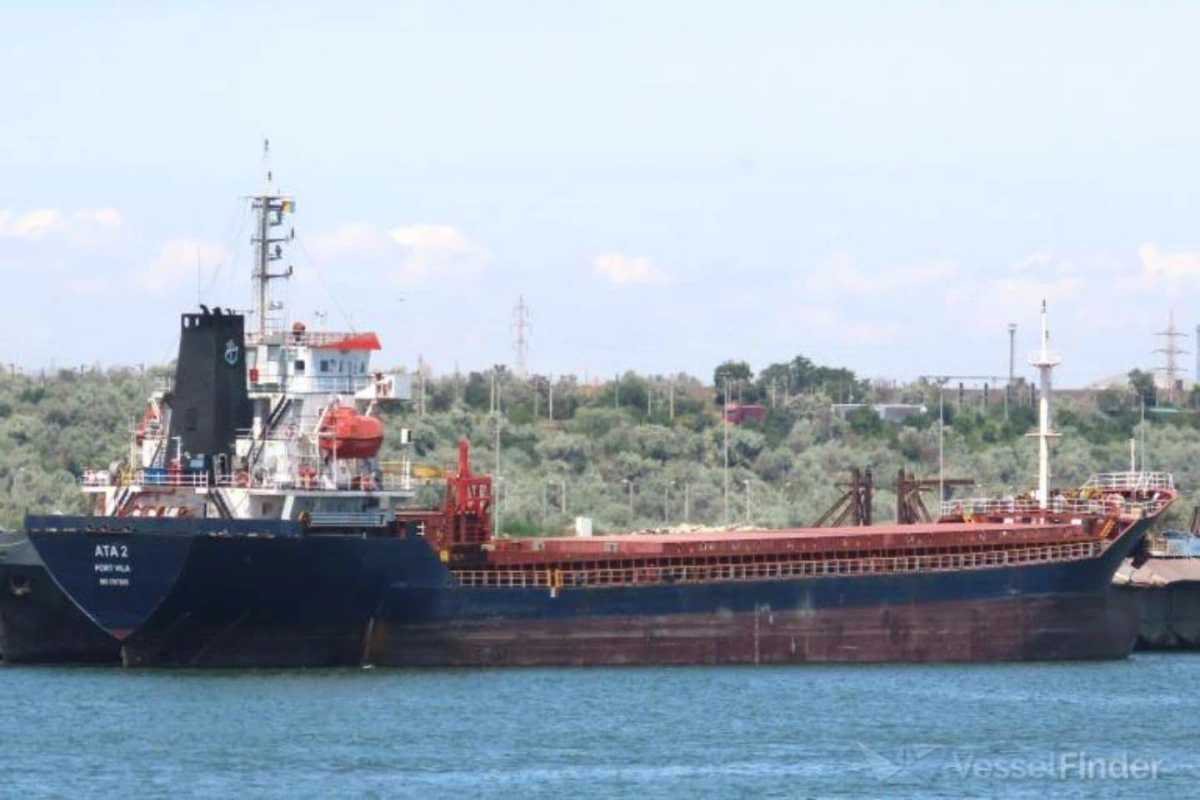 Azərbaycanlı dənizçilərin olduğu gəmi bu gün səhər Odessa sahillərində PUA hücumuna məruz qalıb