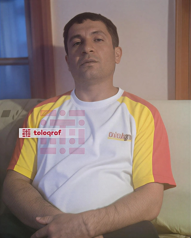Qardaşı övladlarını baltalamaqda ittiham edilən əminin fotosu - FOTO
