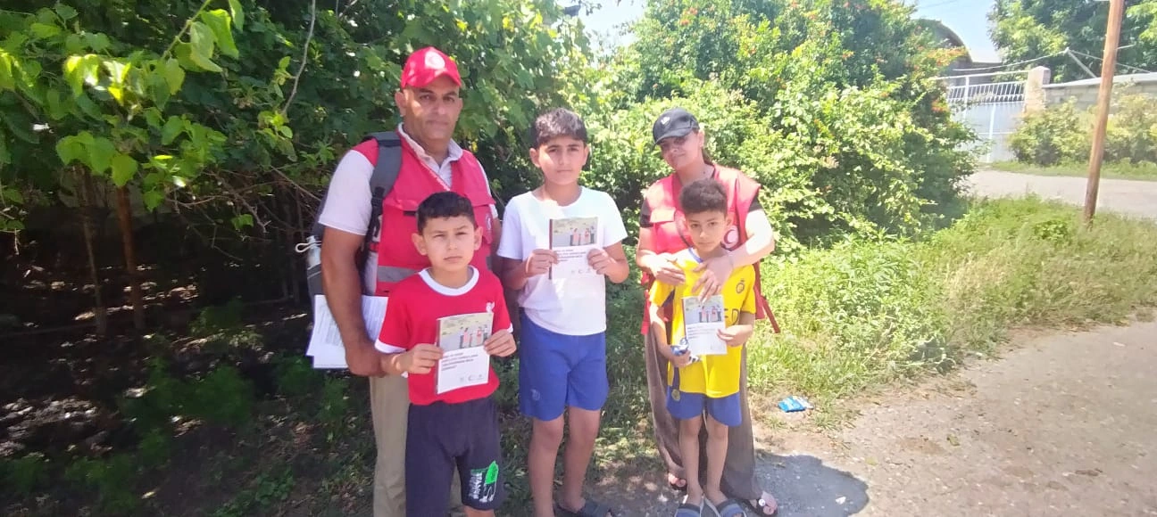 Ağdamda mina təhlükəsinə dair maarifləndirmə sessiyası keçirilib - FOTO
