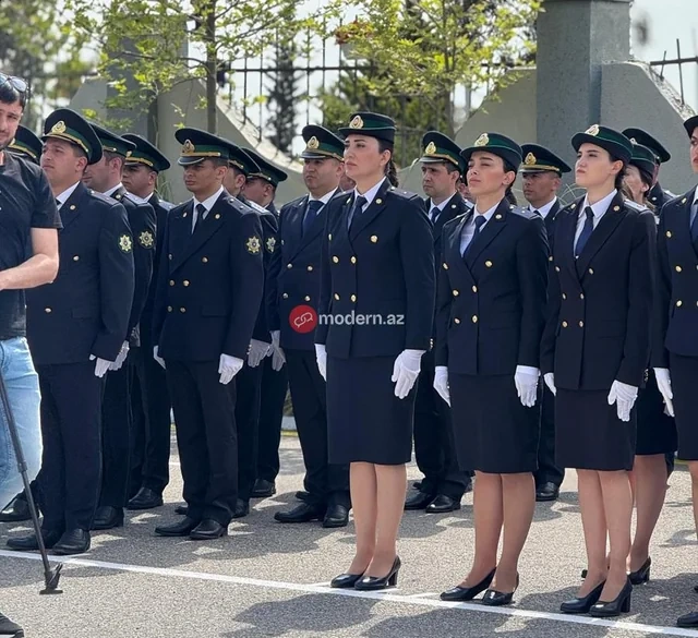 Şəhid xanımına leytenant rütbəsi təqdim olundu - FOTO