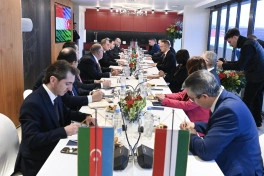 Azərbaycan–Macarıstan Strateji Dialoqunun 3-cü iclası Budapeştdə keçirilib - FOTO