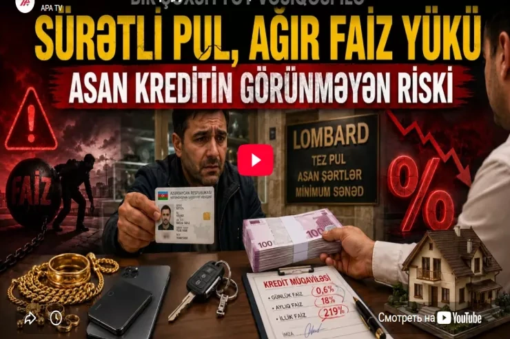 Lombard kreditləri: Bataqlıq, yoxsa kömək? - VİDEO