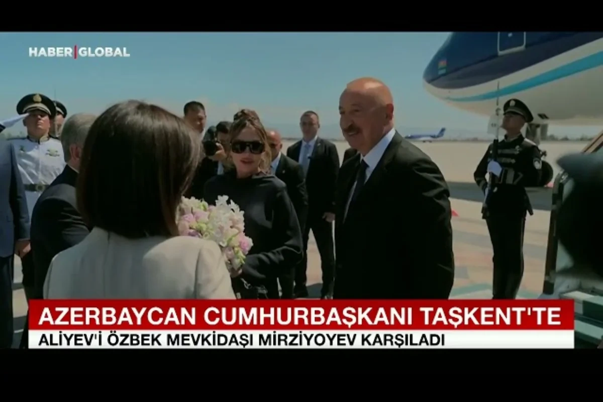 "Haber Global" İlham Əliyevin Özbəkistan səfərindən süjet təqdim edib - VİDEO