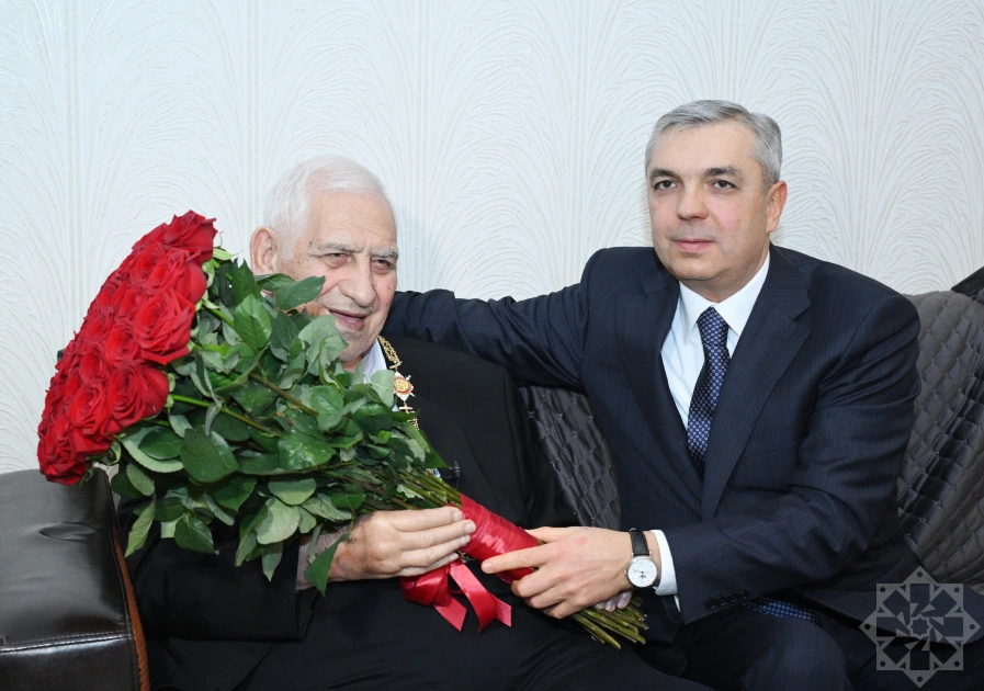 Nəriman Həsənzadəyə “Heydər Əliyev” ordeni təqdim edildi - FOTOLAR