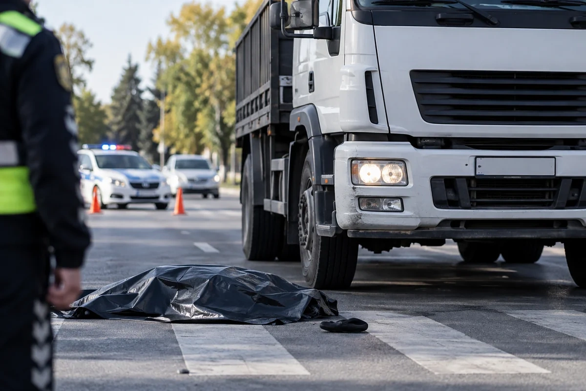 Zaqatalada yük maşınının vurduğu qadın öldü