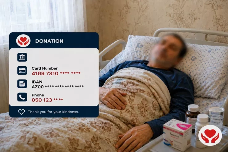 Tiktok-da dələduzluq edən TUTULDU: xəstəyə yığdığı yardımı özünə götürdü