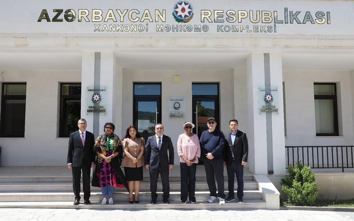 Keniya Ali Məhkəməsinin nümayəndə heyəti Qarabağa səfər etdi - FOTO