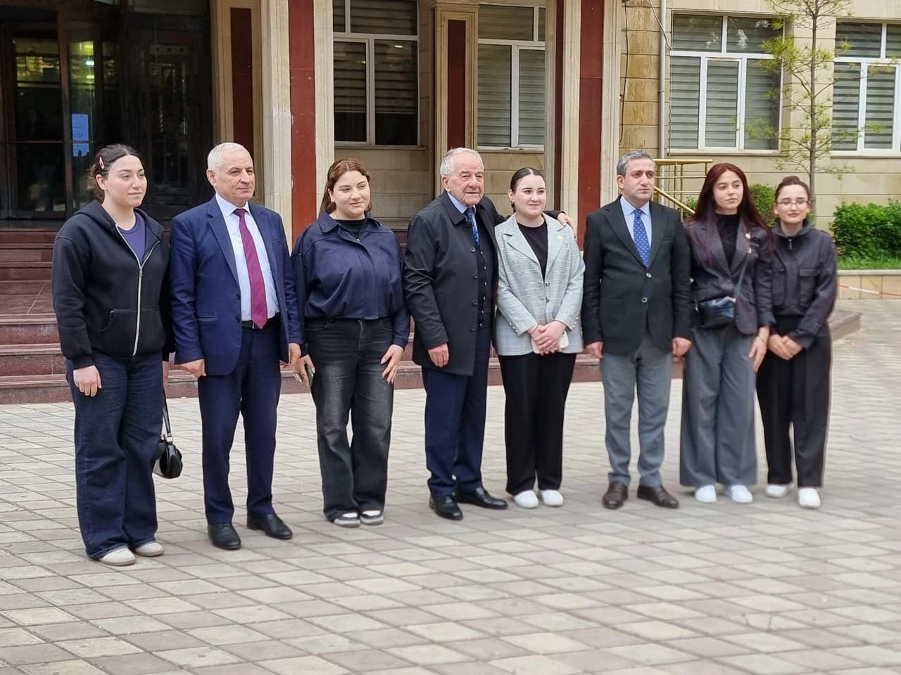 Seyran Səxavət Bakı Dövlət Universitetində tələbələrlə görüşüb - FOTOLAR