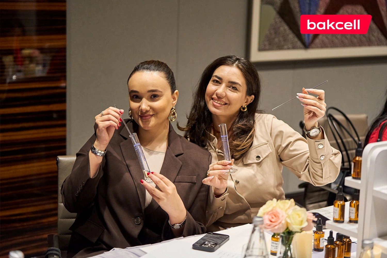 “Bakcell” 8 Martı xanım jurnalistlərlə birgə qeyd edib - FOTO