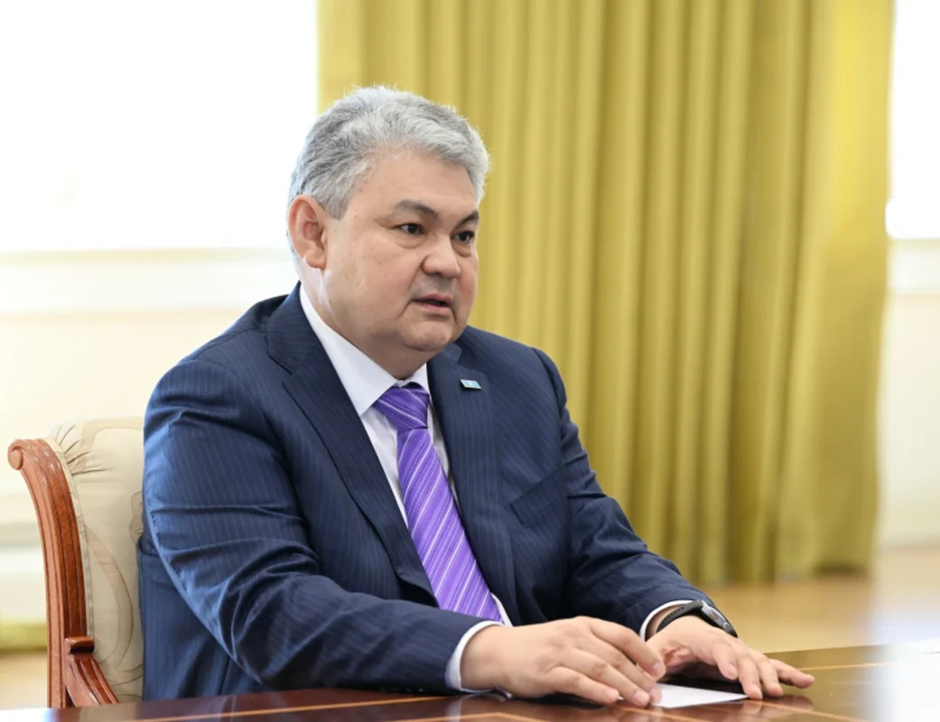 İlham Əliyev Qazaxıstanın xarici işlər və nəqliyyat nazirlərini qəbul etdi - FOTO