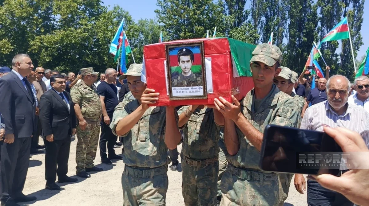 Birinci Qarabağ müharibəsinin itkin-şəhidi Füzulidə dəfn edildi - FOTO