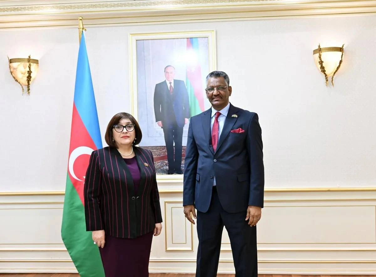Sahibə Qafarova sudanlı səfirlə parlamentlərarası əməkdaşlığı müzakirə edib - FOTO