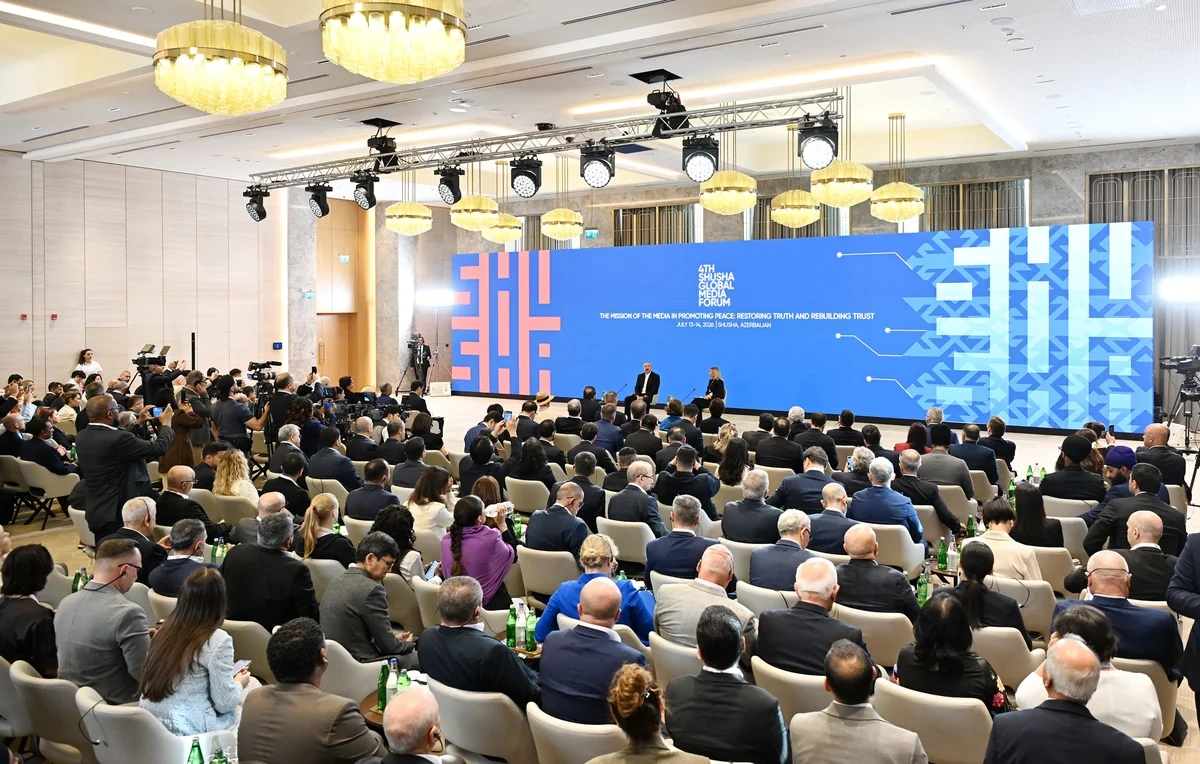 İlham Əliyevin iştirakı ilə IV Şuşa Qlobal Media Forumunun açılış mərasimi keçirilir - CANLI YAYIM