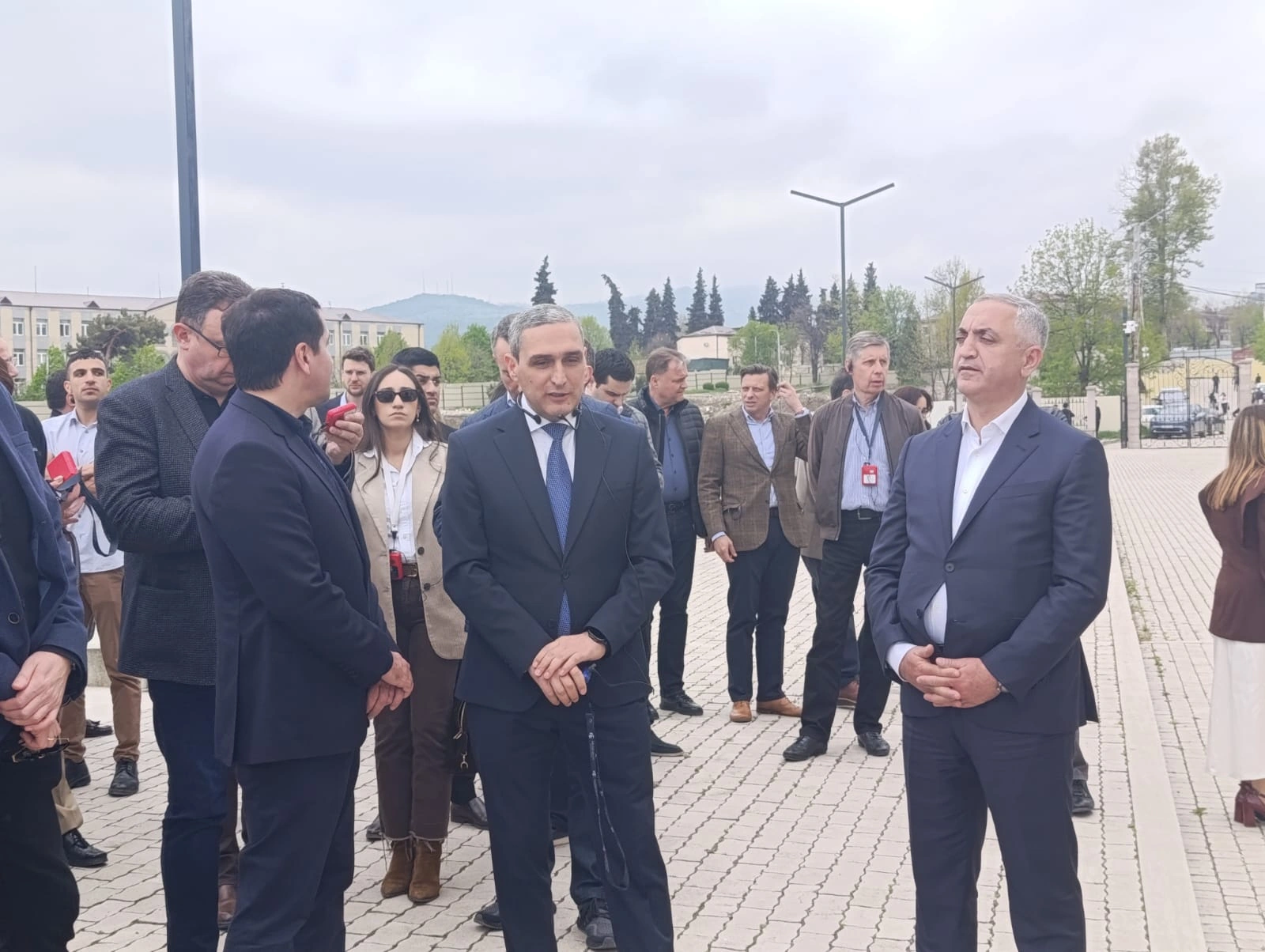Diplomatik korpusun nümayəndələri Qarabağ Universitetində - FOTO