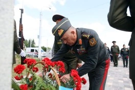 Kərim Vəliyev Belarusda bir sıra hərbi obyektlərdə olub - FOTO