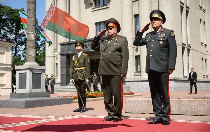 Kərim Vəliyev belaruslu həmkarı ilə regional təhlükəsizliyi müzakirə edib - FOTO