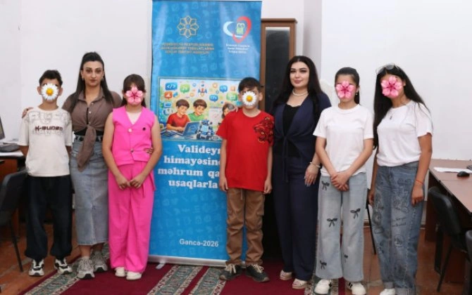 “Valideyn himayəsindən məhrum qalmış uşaqlarla iş” layihəsinin dördüncü təlimi - FOTO