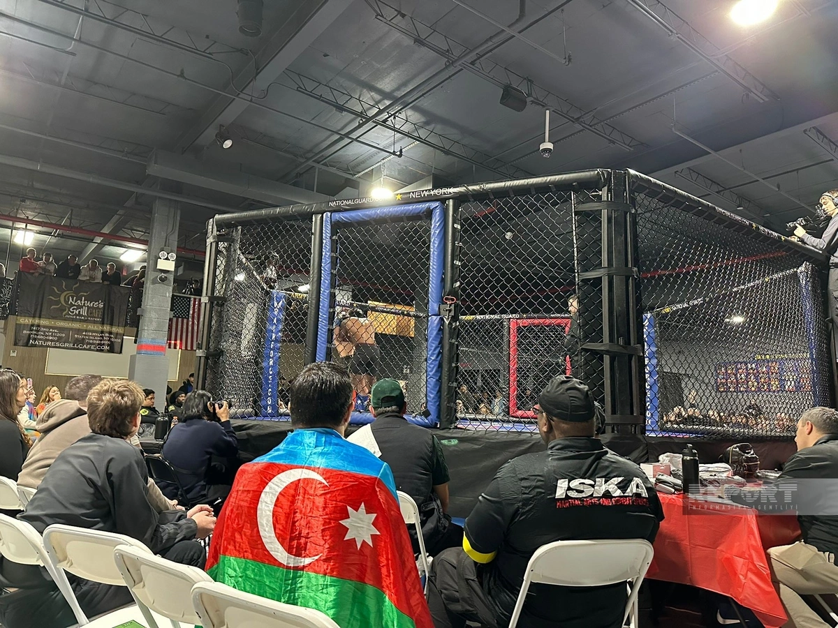 ABŞ-də azərbaycanlıların iştirak etdiyi MMA döyüş turnirinə start verilib - FOTOLAR