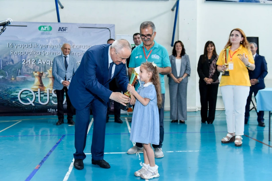 Yeniyetmələrin Respublika Şahmat Olimpiadasına yekun vuruldu - FOTO