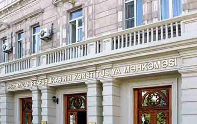Konstitusiya Məhkəməsi Prokurorluğun sorğusu üzrə mühüm qərar qəbul etdi
