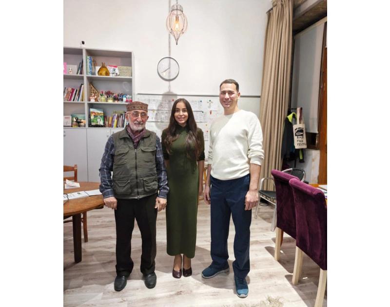 Leyla Əliyeva “ANİMAFİLM Studio”nun qonağı olub - FOTO