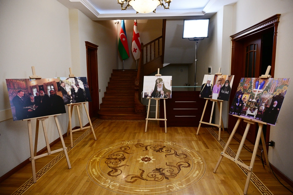 İlham Əliyev Gürcüstanın Azərbaycandakı səfirliyində olub, başsağlığı verib - FOTO