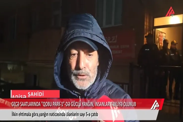 "Elə bildim “zır paket” partladı" - "Qobu Park"dakı yanğının şahidləri DANIŞDI