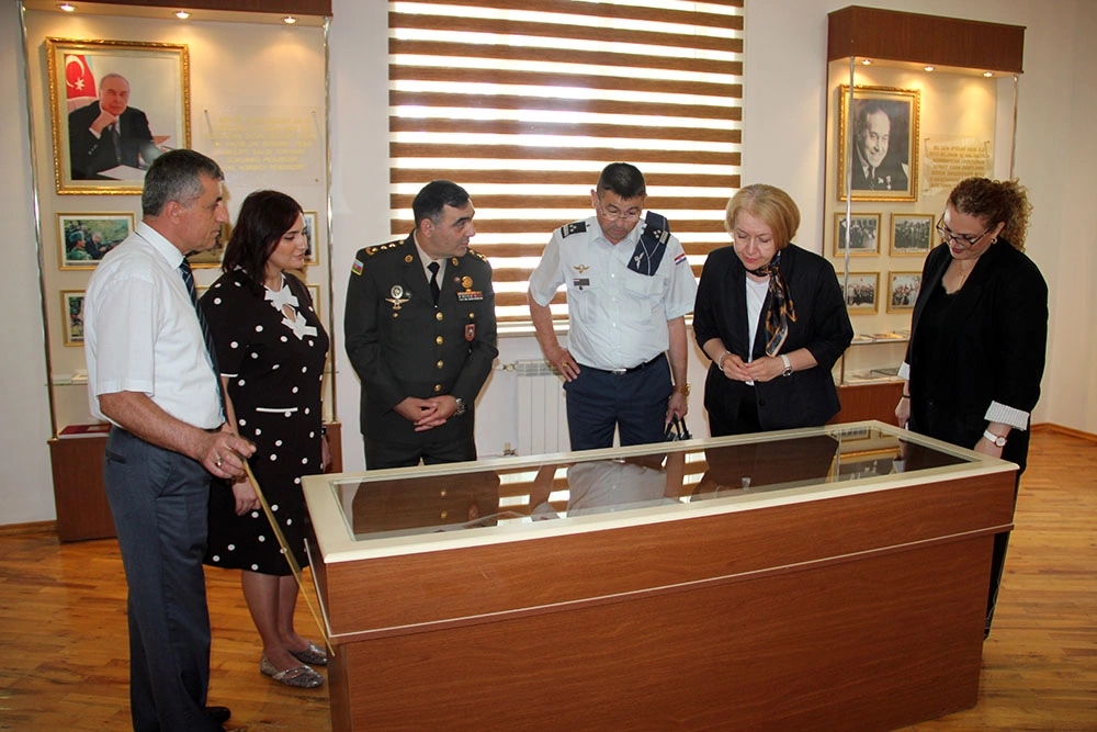 Azərbaycan ilə Xorvatiya arasında hərbi təhsil sahəsində əməkdaşlıq müzakirə olundu - FOTO