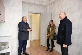 Prezident İlham Əliyev Ağdamda 2-ci yaşayış kompleksinin açılışında iştirak edib - YENİLƏNİB - FOTO