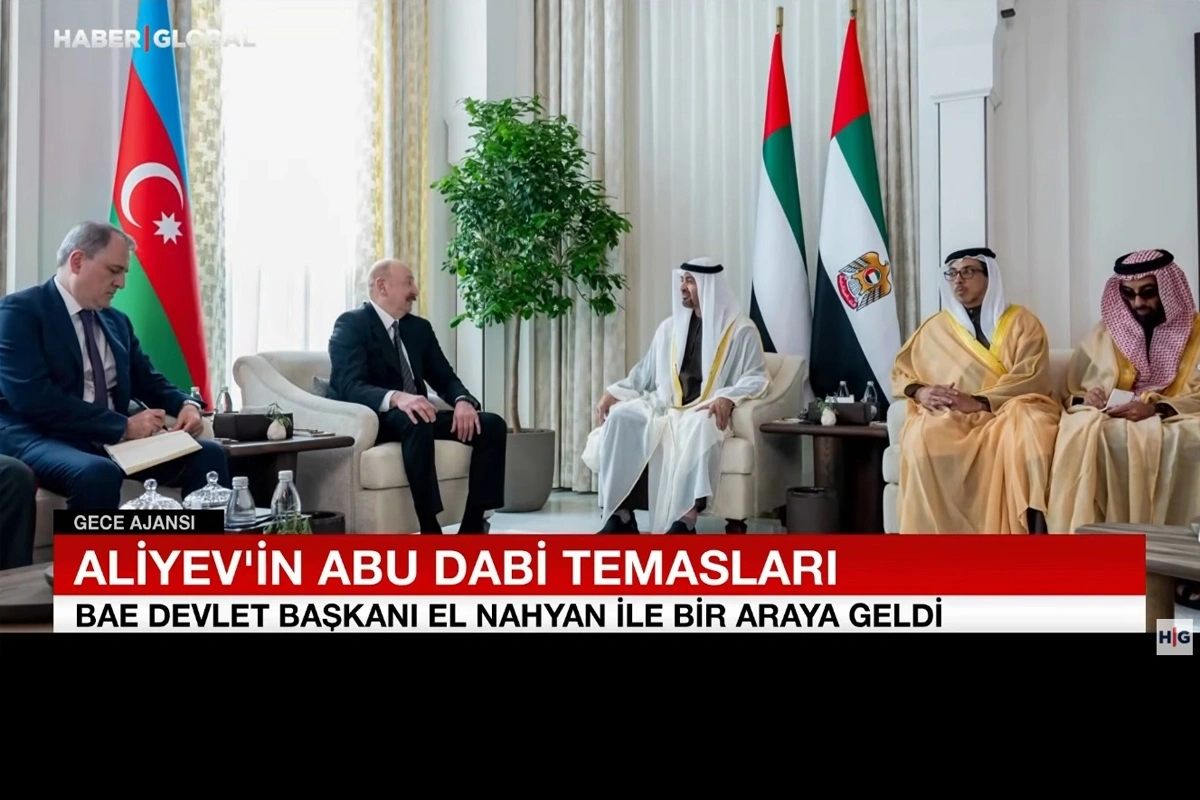 "Haber Global" Azərbaycan Prezidenti İlham Əliyevin BƏƏ-yə səfəri ilə bağlı videosüjet hazırlayıb