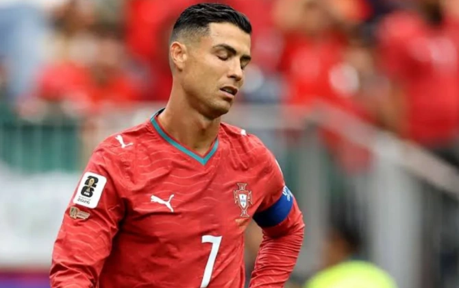 Ronaldo futbol üzrə dünya çempionatlarında antirekorda imza atıb