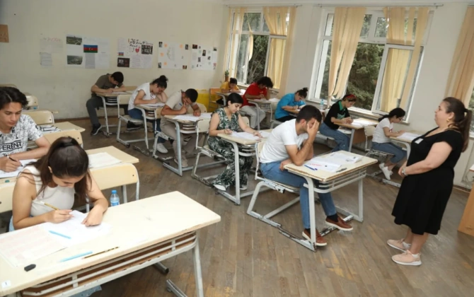Ötən il əlaçı olan 513 şagird qəbul imtahanlarında 0-200 aralığında bal toplayıb