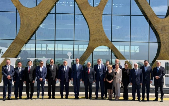 Slovakiya parlamentinin nümayəndə heyəti Füzuli, Şuşa, Xankəndi və Ağdam şəhərlərinə səfər edib - FOTO