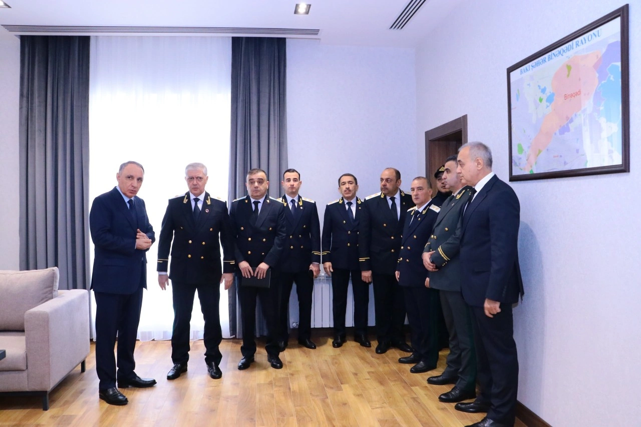 Kamran Əliyev Binəqədi prokurorluğunun yeni binasının açılışını etdi - FOTOLAR