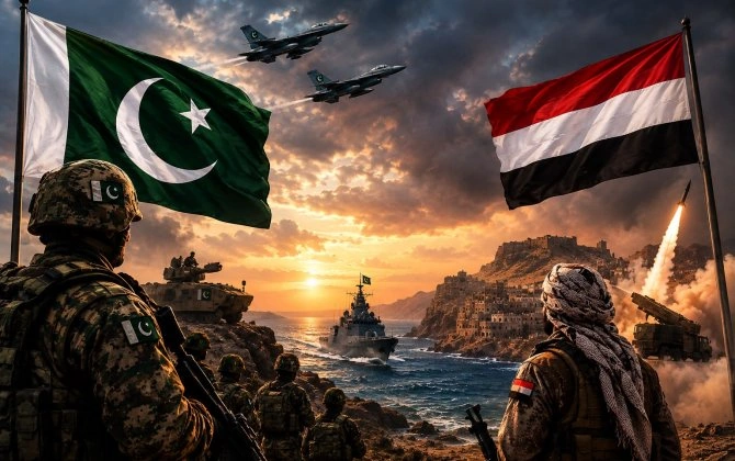 Husilərə qarşı cəbhə genişlənir: Pakistan Yəməndə hərbi gücünü işə saldı