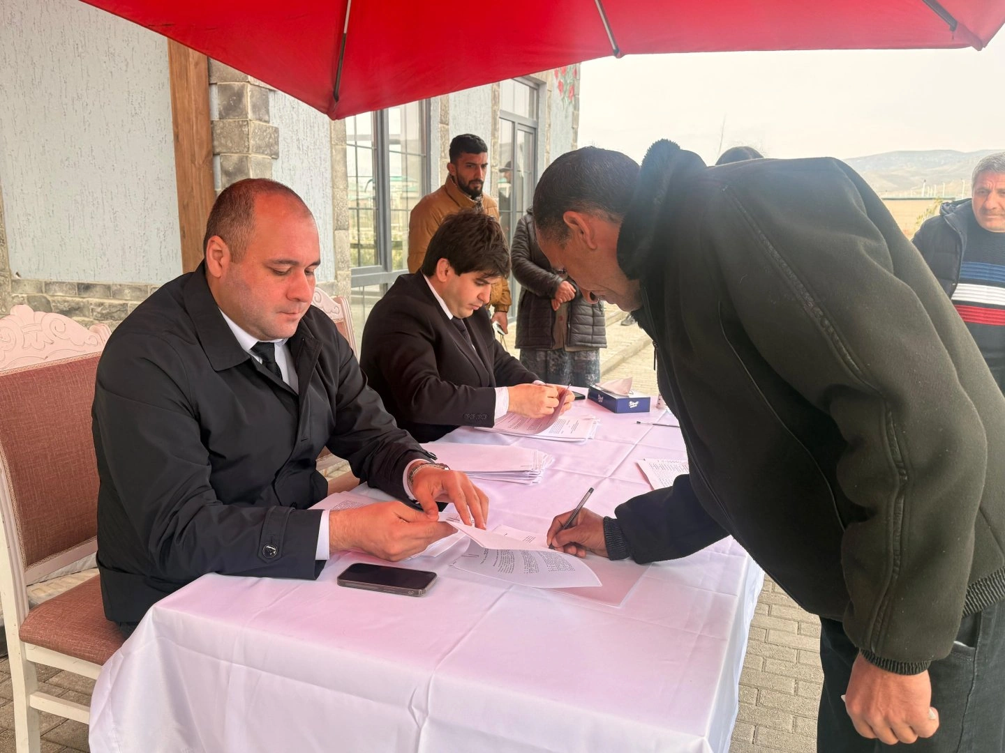 Məmmədbəyli kəndinə qayıdan ailələrə evlərinin açarları təqdim edildi - FOTOLAR