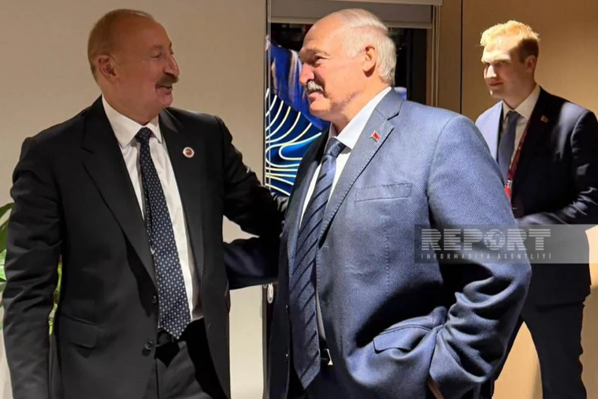 Bişkekdə Azərbaycan və Belarus prezidentlərinin görüşü olub - FOTO