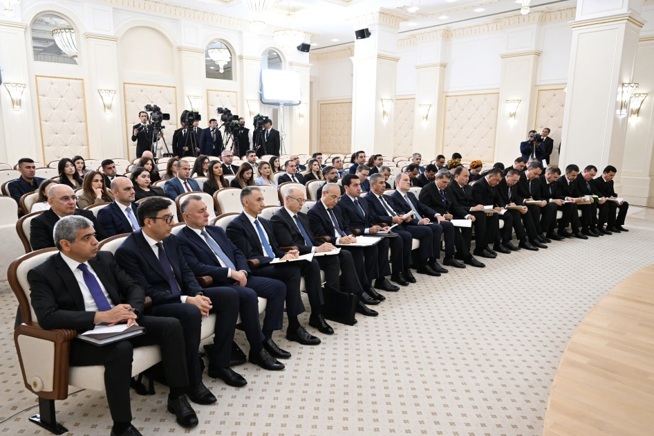 Prezidentlər mətbuata bəyanatlarla çıxış etdilər - FOTO - YENİLƏNİB