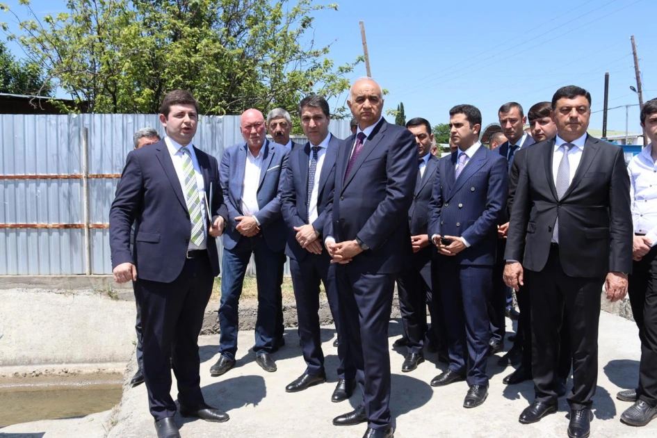 Azərbaycanda ilk qabaqcıl su idarəetmə sistemi istifadəyə verildi - FOTO