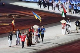 İlham Əliyev və Mehriban Əliyeva Bişkekdə 6-cı Dünya Köçəri Oyunlarının açılış mərasimində iştirak ediblər - FOTO - CANLI - YENİLƏNİB